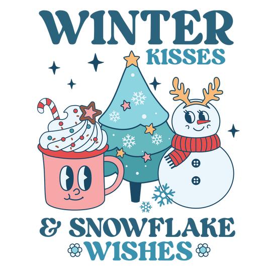 Winter Kisses and Snowflake Wishes