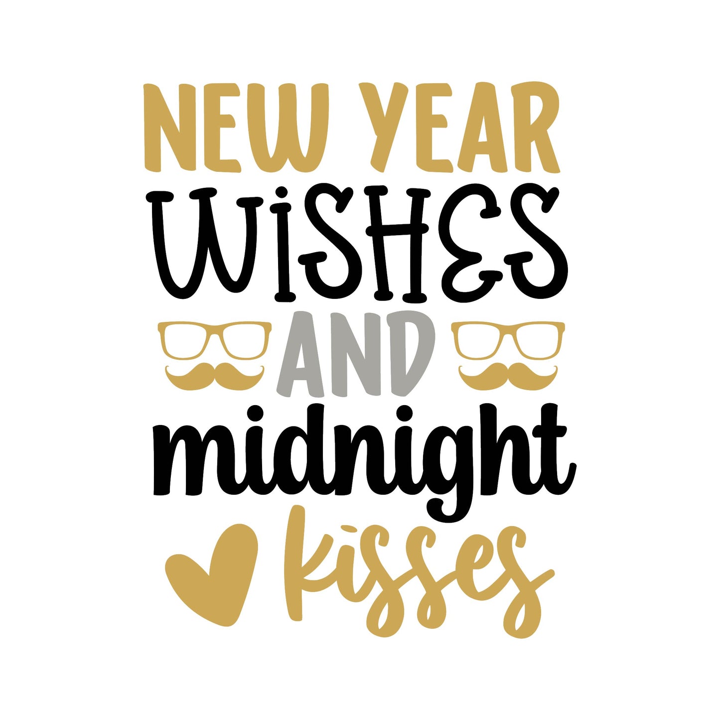 New Year Wishes and Midnight Kisses