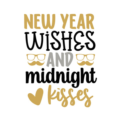 New Year Wishes and Midnight Kisses