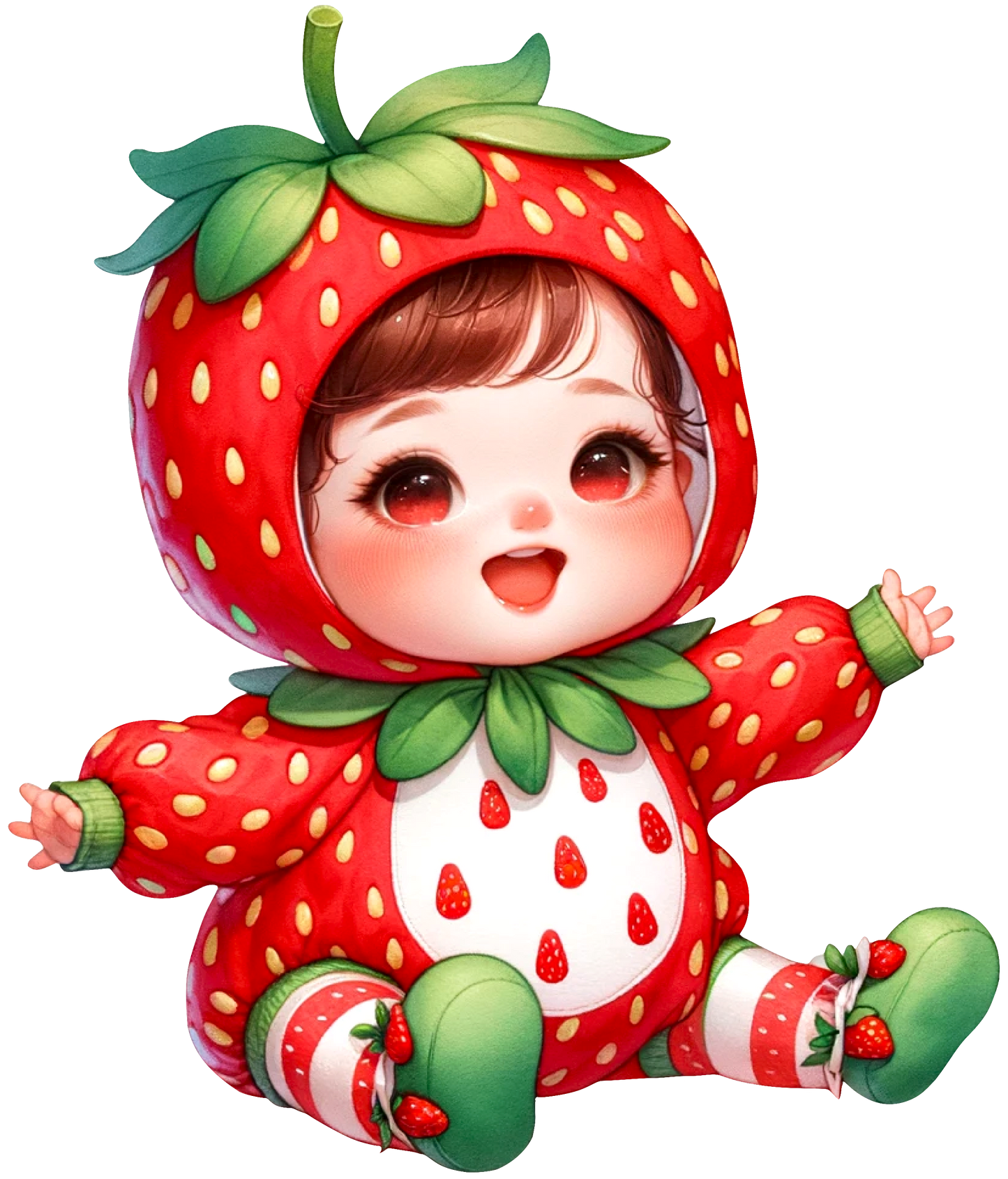 Baby Strawberry Suit