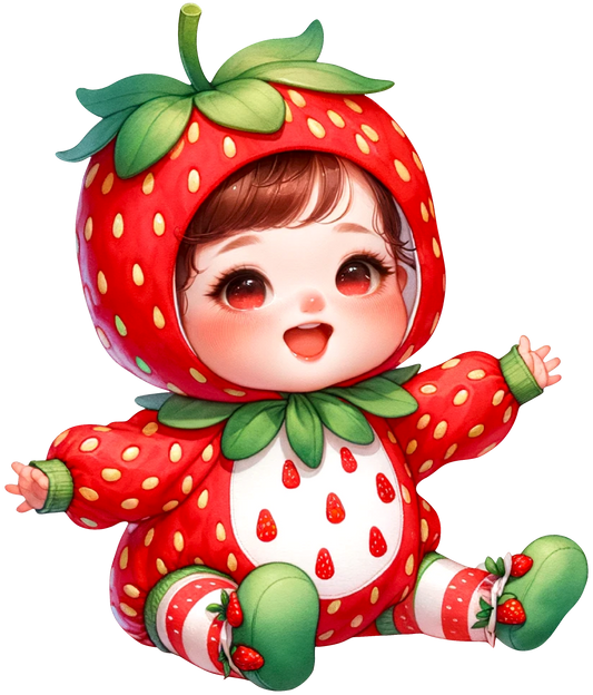 Baby Strawberry Suit