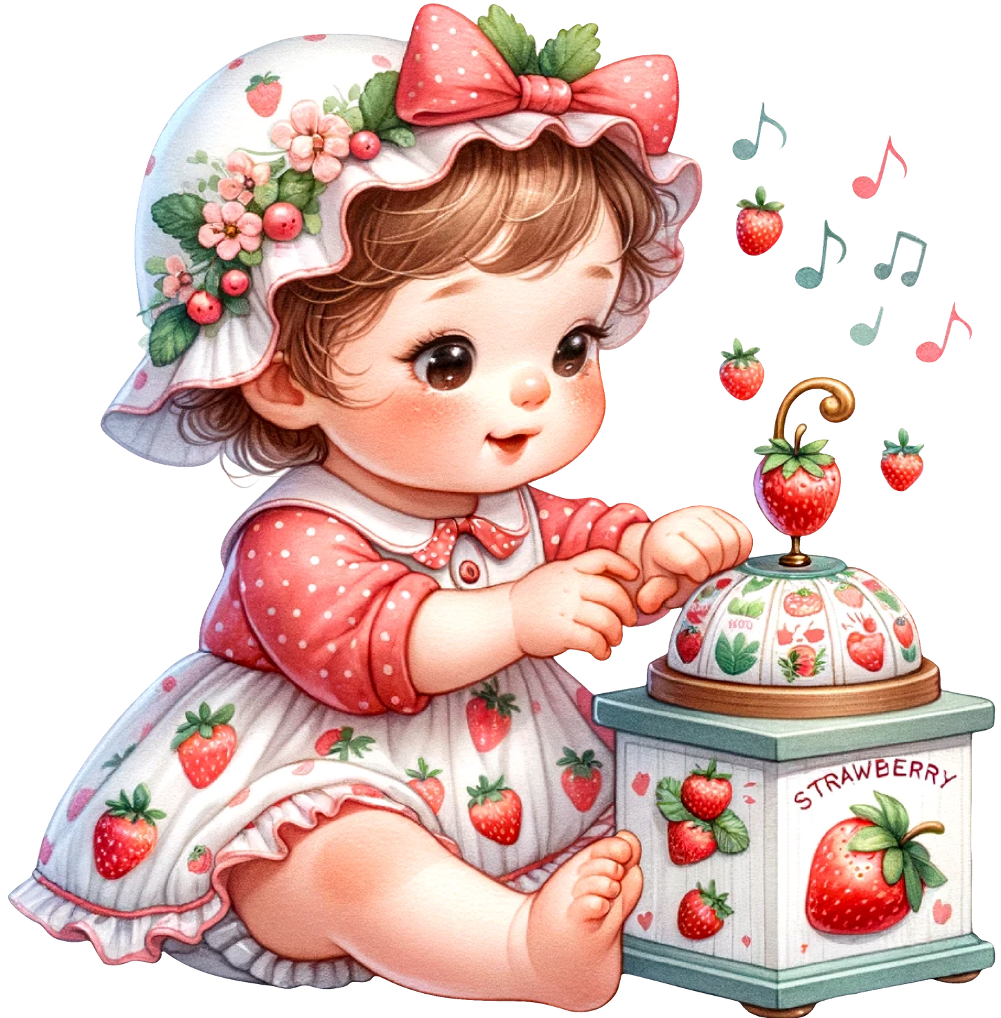 Strawberry Music Box