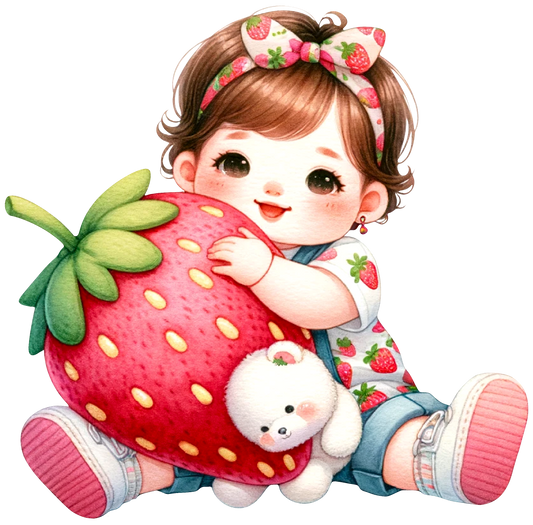 Strawberry Plush Baby