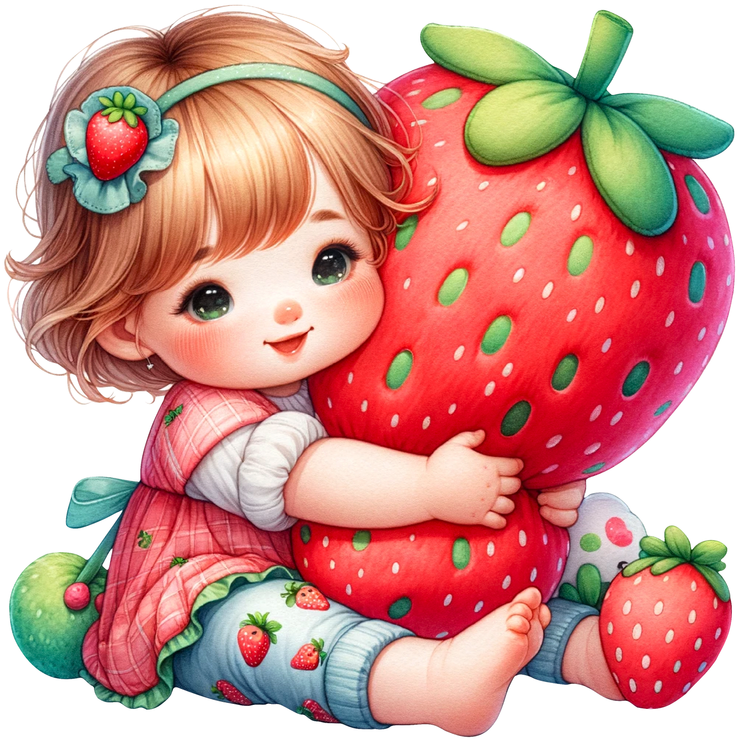 Baby Strawberry Plush