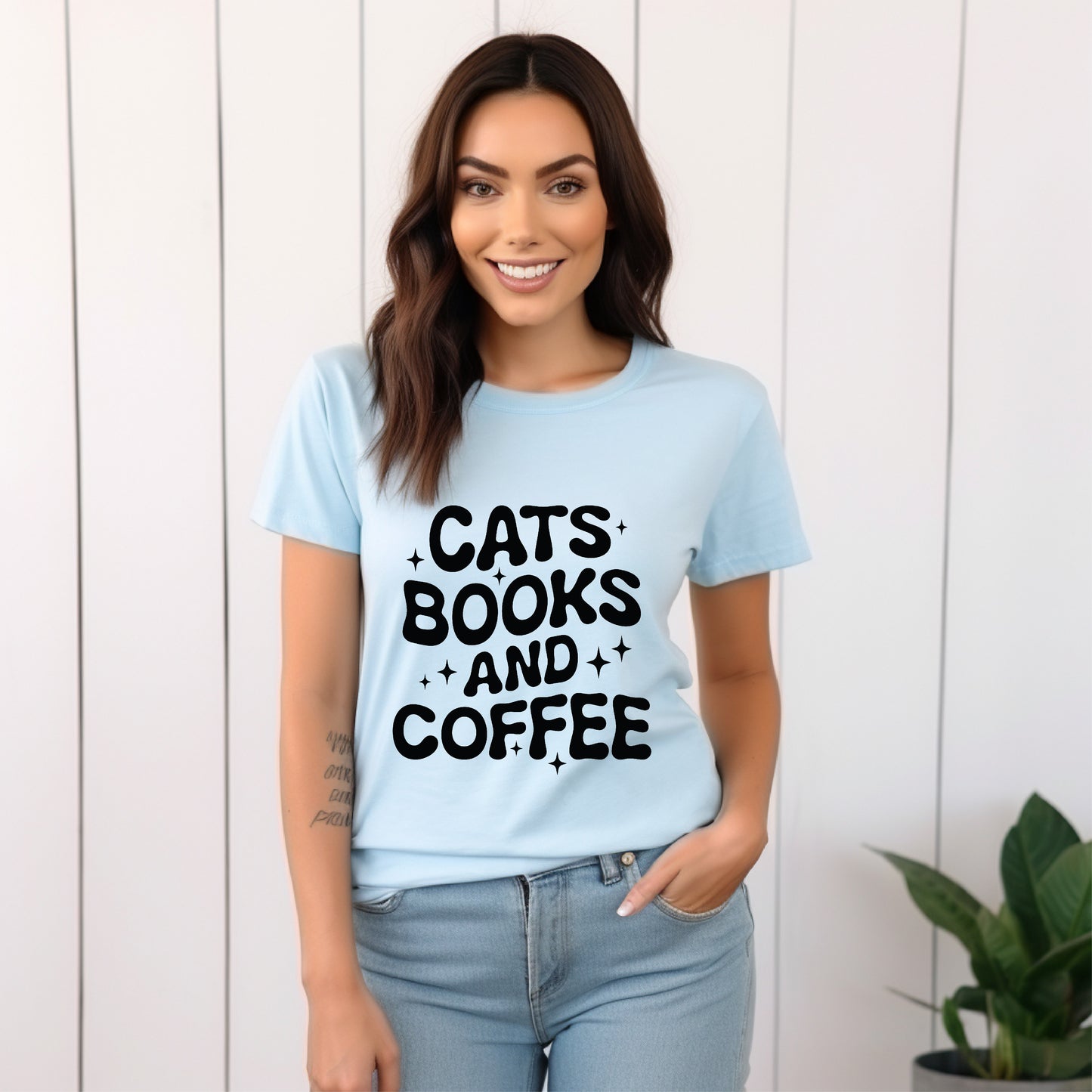 Cats Books and Coffee