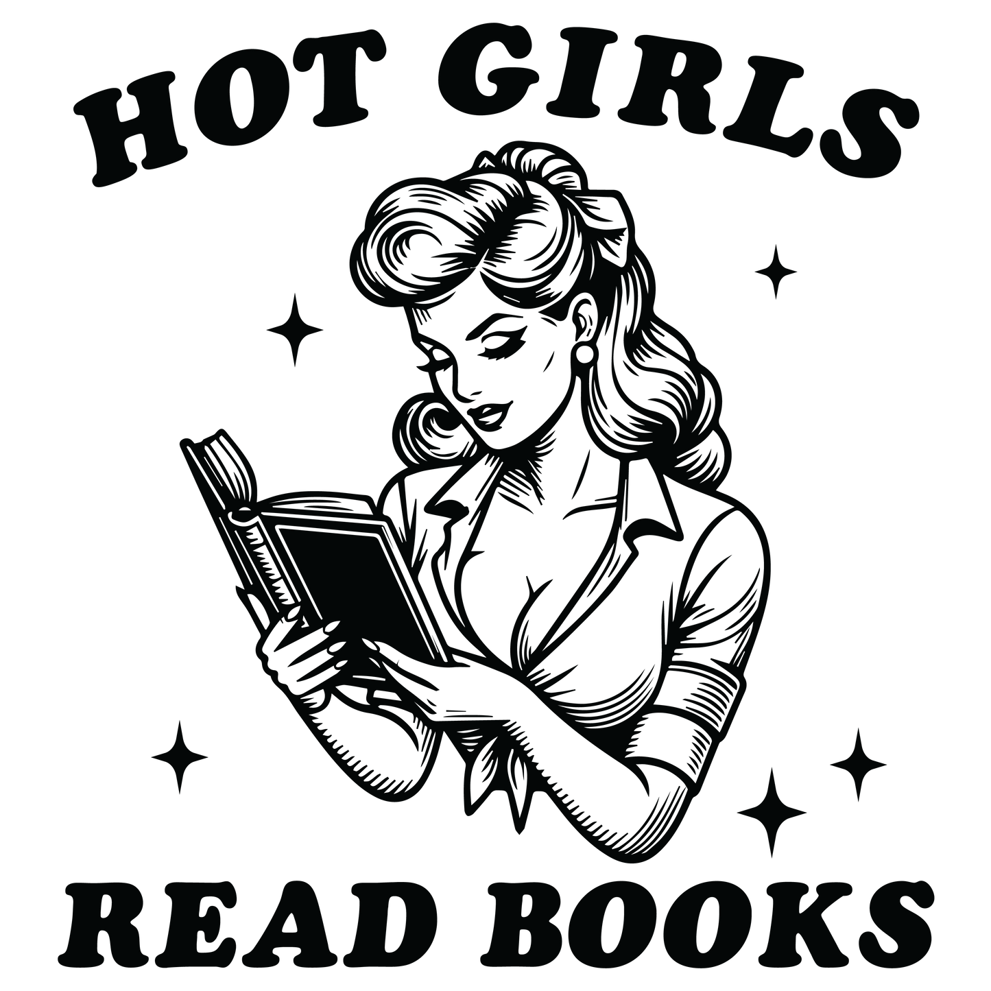 Hot Girls Raed Books