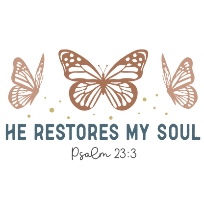 He Restores My Soul