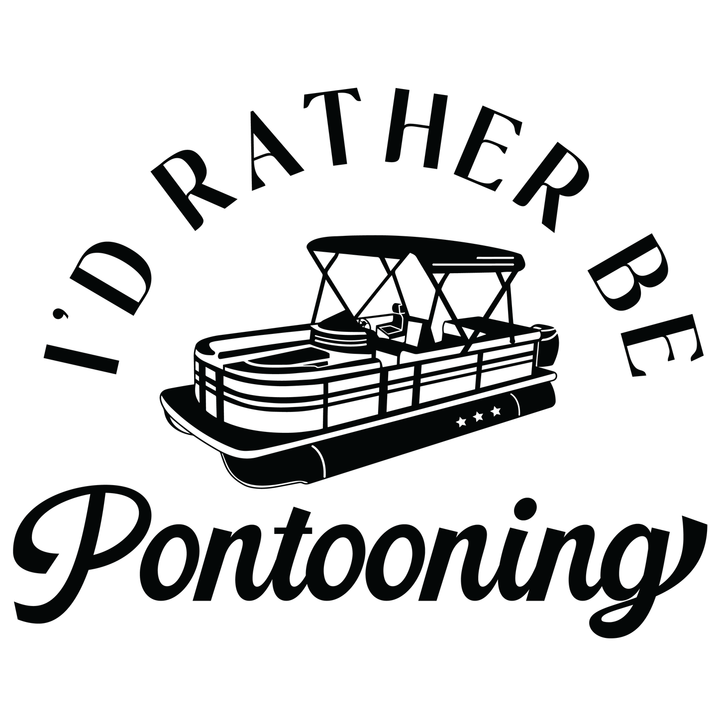 I'd Rather Be Pontooning