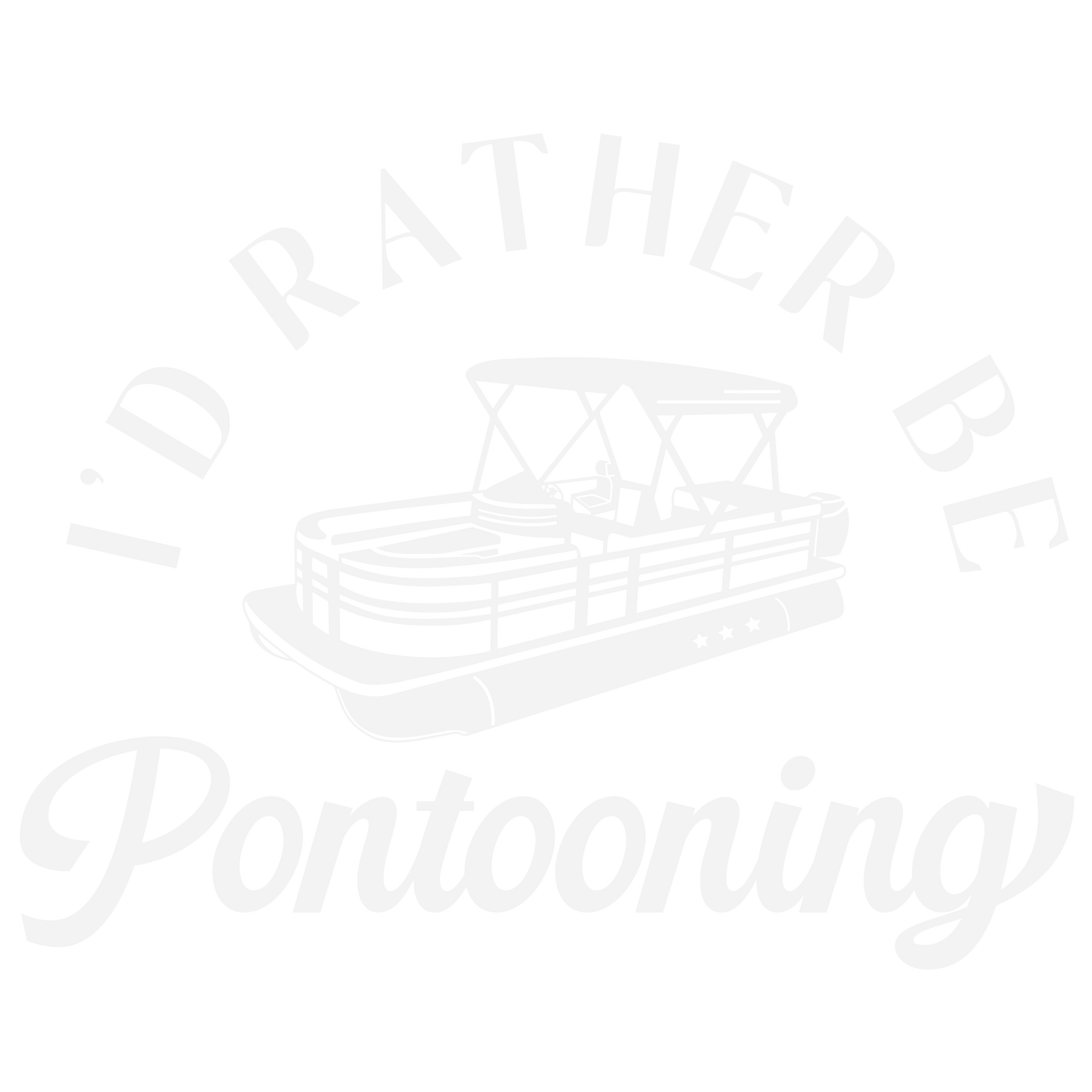 I'd Rather Be Pontooning