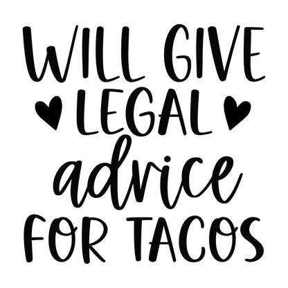 Legal Advice for Tacos