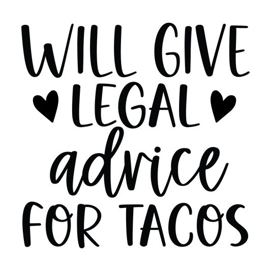 Legal Advice for Tacos