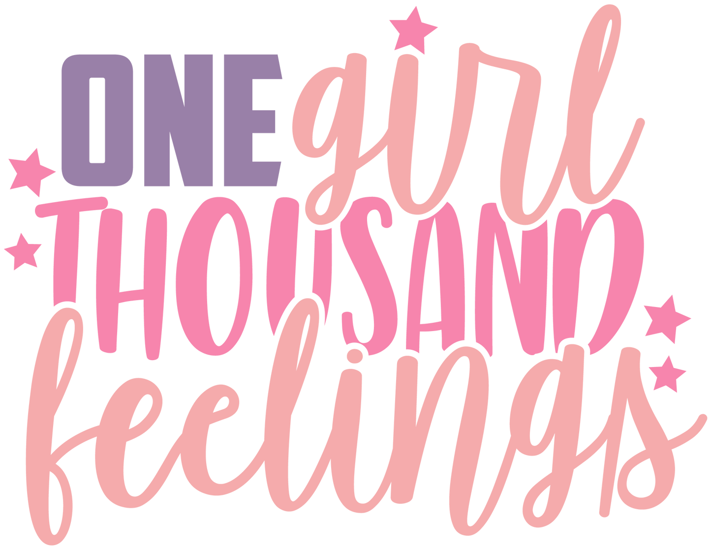 One Girl Thousand Feelings