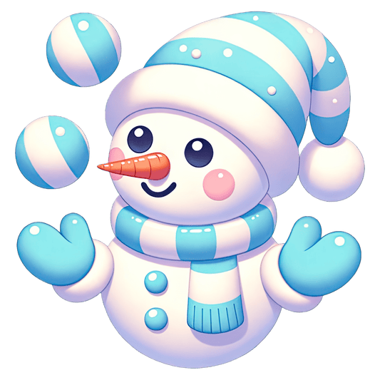 Juggling Snowman