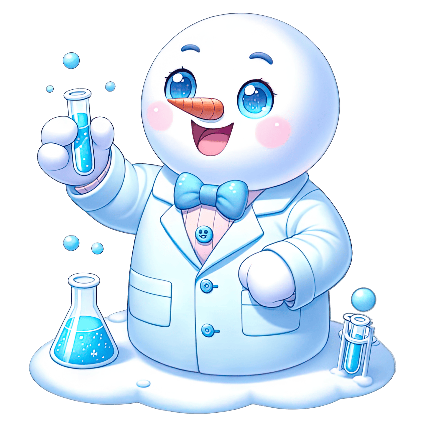 Lab Snowman