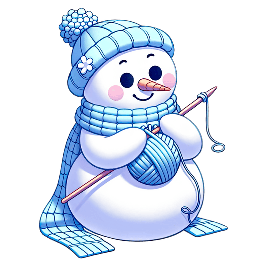 Snowman Eating