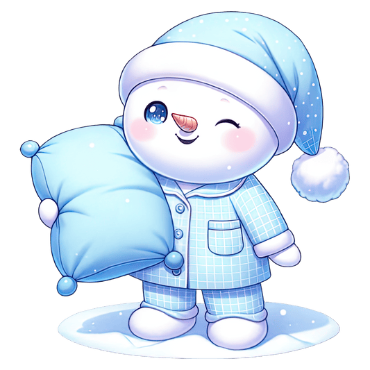 Sleepy Snowman