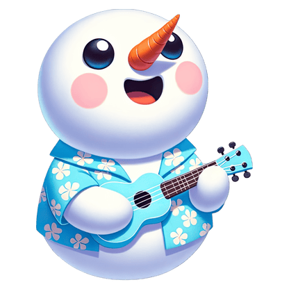 Snowman Guitar