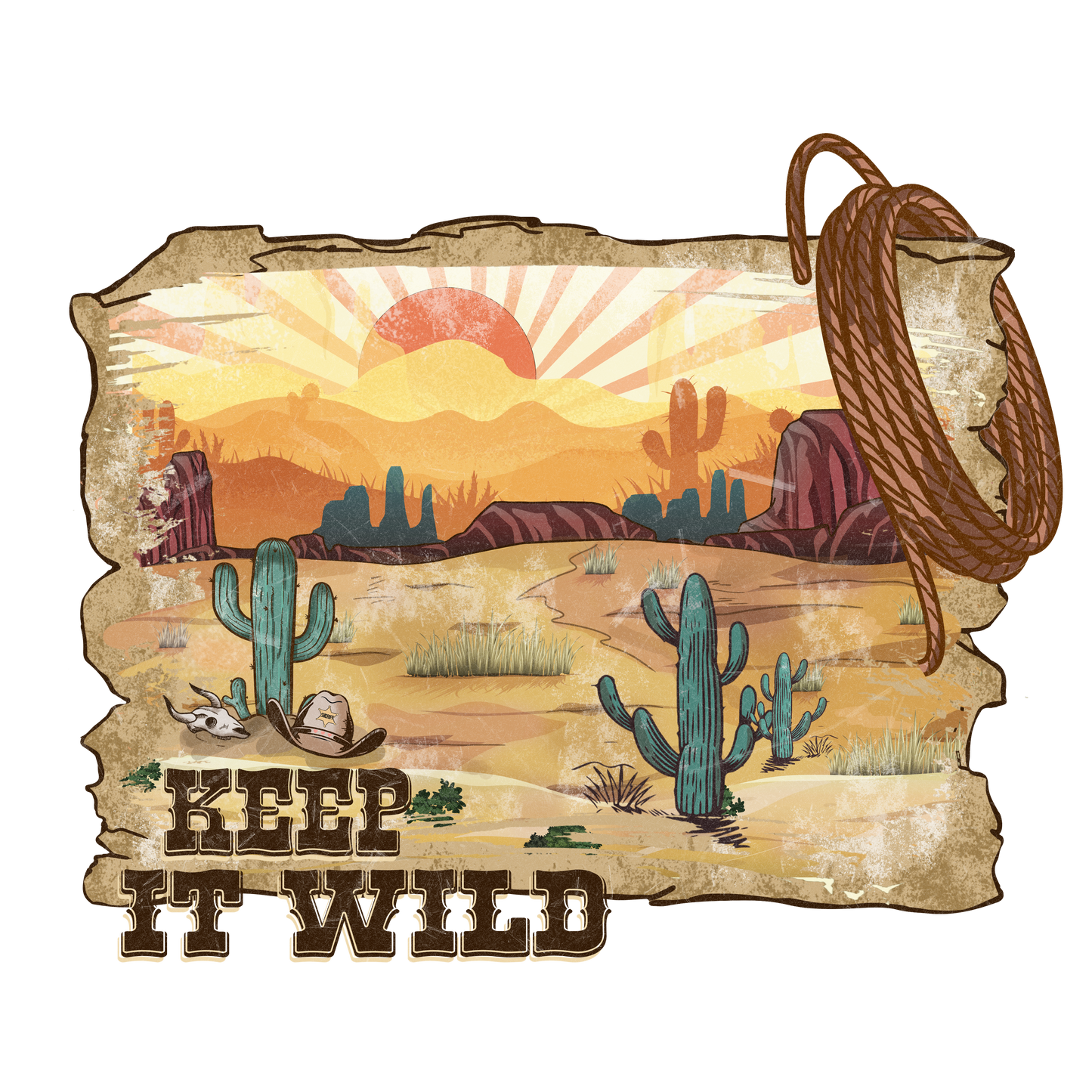 Keep It Wild Desert Scene