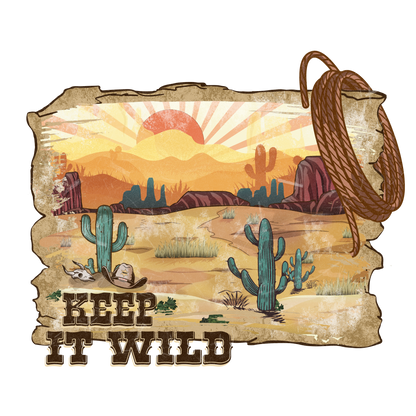 Keep It Wild Desert Scene