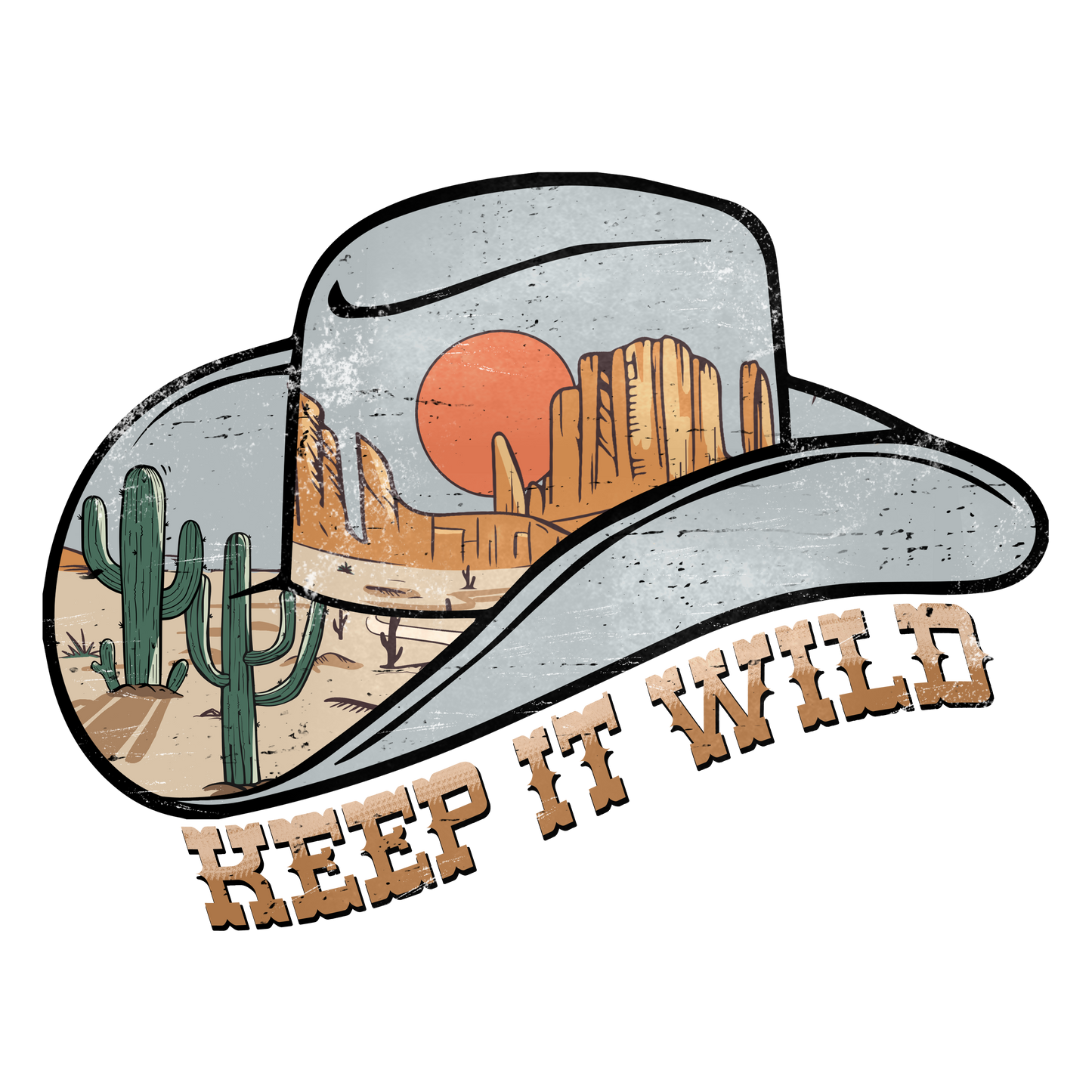 Keep It Wild Cowboy Hat