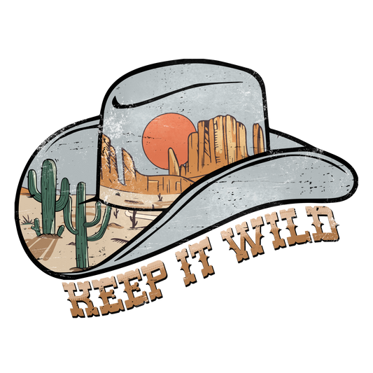 Keep It Wild Cowboy Hat