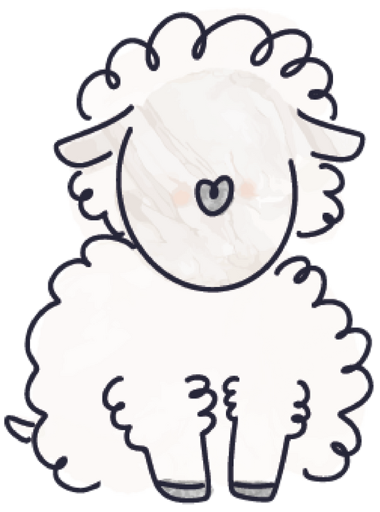 Watercolor Sheep